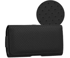 Dėklas Topt HIT Belt Holster (SIZE XL) skirtas Apple iPhone 15 Pro Max/Samsung A54 5G/A52/S24 Plus/S20 FE design 4 juodas (167×83 mm)