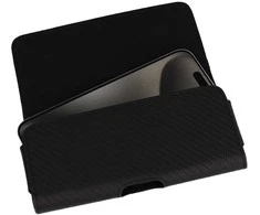 Dėklas Toptel Topt HIT Belt Holster (SIZE XL) skirtas Apple iPhone 15 Pro Max/Samsung A54 5G/A52/S24 Plus/S20 FE design 3 juodas (167×83 mm)