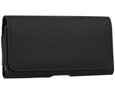 Dėklas Topt HIT Belt Holster (SIZE XL) skirtas Apple iPhone 15 Pro Max/Samsung A54 5G/A52/S24 Plus/S20 FE design 3 juodas (167×83 mm)