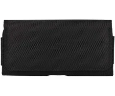 Dėklas Toptel Topt HIT Belt Holster (SIZE XL) skirtas Apple iPhone 15 Pro Max/Samsung A54 5G/A52/S24 Plus/S20 FE design 2 juodas (167×83 mm)