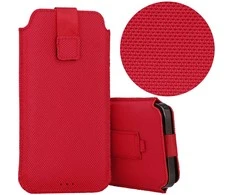 Topt Dėklas HIT (Dydis XL) skirtas Apple iPhone 15/15 Pro/Apple iPhone 16/16 Pro/Samsung S24/S24 Plus/S25/S25 Plus/A53/A55 5G raštas 2 raudonos spalvos