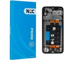Toptel Topt LCD Ekranas NCC for Samsung Galaxy A14 5G (A14U/146P) juodas with frame Prime