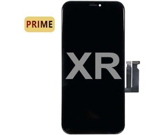 Toptel Topt LCD Ekranas NCC skirtas Apple iPhone XR Juodas Incell Metal Plate Prime