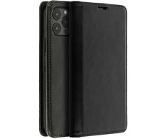 Dėklas Topt Magnet Elite Book skirtas Apple iPhone 13 Pro Max juodos spalvos