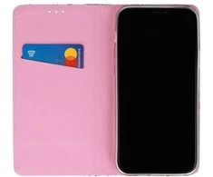 Dėklas Toptel „Topt Smart Book“ – „Samsung Galaxy S22 Plus“ dizainas, gėlių formos sijonas, 1 vnt.