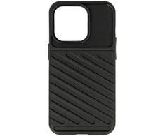 Dėklas Topt Thunder dėkals skirtas Apple iPhone 14 Pro Max juodos spalvos