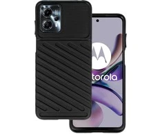 Dėklas Topt Thunder dėkals skirtas Motorola Moto G13 juodos spalvos