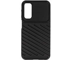 Dėklas Topt Thunder dėkals skirtas Samsung Galaxy A24 4G juodos spalvos