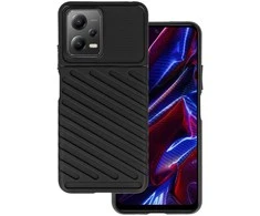 Dėklas Topt Thunder dėkals skirtas Xiaomi Redmi Note 12 5G/Poco X5 juodos spalvos