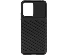 Dėklas Topt Thunder dėkals skirtas Xiaomi Redmi Note 12 5G/Poco X5 juodos spalvos
