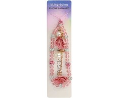 Fusion Accessories Phone pendant G-16 pink