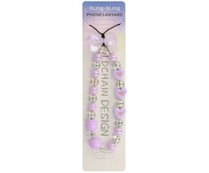 Fusion Accessories Phone pendant GC-036 violetinė