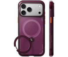 Dėklas Torras Ostand Q3 Air, kosminė violetinė – iPhone 18 Pro