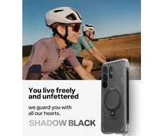 Dėklas Torras Ostand Q3 Air, shadow juodas – Samsung Galaxy S26 Ultra