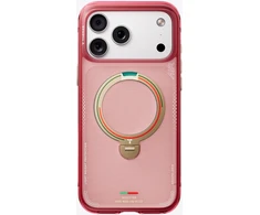 Dėklas „Torras Ostand Q3 Air World Cup Limited“, raudonas – „Apple iPhone 17 Pro“