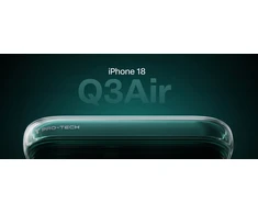 Dėklas Torras Ostand Q3 Air, žalias – iPhone 18 Pro Max