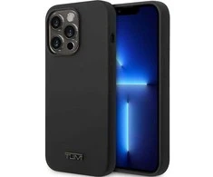 Tumi TUHCP14LSK Apple iPhone 14 Pro 6.1″ juodos spalvos kietas dėklas Liquid Silicone