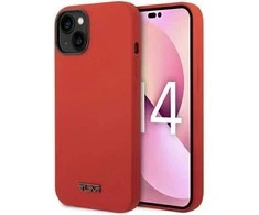 Tumi TUHCP14MSR Apple iPhone 14 Plus / 15 Plus 6.7″ red kietas dėklas Liquid Silicone