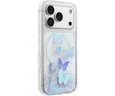 Dėklas UNIQ Coehl Aria, skirtas iPhone 18 Pro / 17 Pro, su magnetiniu įkrovimu, mėlynas