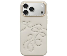 Dėklas UNIQ Coehl Cloude, skirtas iPhone 18 Pro Max / 17 Pro Max, su magnetiniu įkrovimu, smėlio spalvos