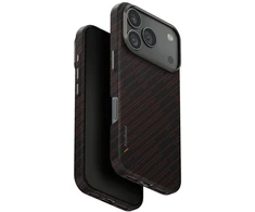 Dėklas UNIQ Keva EDGE iPhone 17 Pro Magclick įkrovimui oranžinė