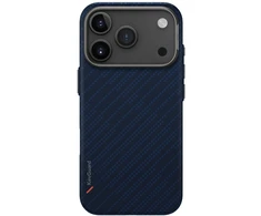 Dėklas UNIQ Keva EDGE iPhone 17 Pro Magclick įkrovimui, mėlynas