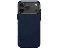 Dėklas UNIQ Keva EDGE iPhone 17 Pro Max MagClick su įkrovimu, mėlynas
