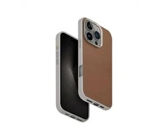 UNIQ dėklas Lyden DS Apple iPhone 16 Pro 6.3" Magclick Charging rudos spalvos
