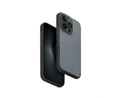 UNIQ dėklas Lyden DS Apple iPhone 16 Pro 6.3" Magclick Charging mėlynos ir juodos spalvos