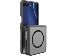 Dėklas UNIQ Veren AF for Samsung Galaxy Flip8 Magclick Charging juodos spalvos
