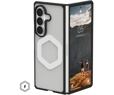 Dėklas Urban Armor Gear UAG Mouve magnetinis galinis dangtelis, skirtas Samsung Galaxy Z Fold 8 Ultra – Ice