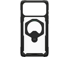Dėklas Urban Armor Gear UAG Plasma XTE nugarėlė su MagSafe, skirta iPhone 18 Pro Max / 17 Pro Max – juoda / skaidri