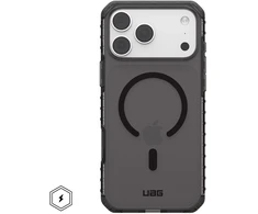 Dėklas Urban Armor Gear UAG Plyo LT MagSafe nugarėlė skirta iPhone 18 Pro Max / 17 Pro Max – Ash Juodas