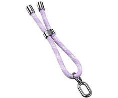 Dėklas USAMS universali virvelė telefonui 34cm balta ir-rožinė/baltas-lilac ZB317GS02 (US-ZB317)