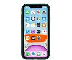 Dėklas Vennus Color Button Bumper skirtas Samsung Galaxy S21 Plus žalios spalvos