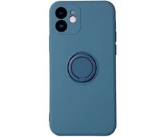 Dėklas Vennus silikoninis Ring skirtas Apple iPhone 11 Pro mėlynos spalvos