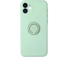 Dėklas Vennus silikoninis Ring skirtas Apple iPhone 14 Plus mėtų spalvos