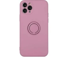 Dėklas Vennus silikoninis Ring skirtas Apple iPhone 14 Plus rožinės spalvos