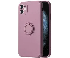 Dėklas Vennus silikoninis Ring skirtas Apple iPhone 14 Plus rožinės spalvos