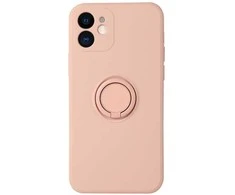 Dėklas Vennus silikoninis Ring skirtas Xiaomi Redmi 10 Light rožinės spalvos