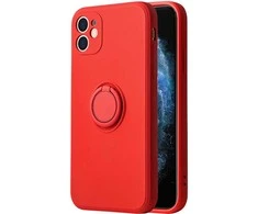 Dėklas Vennus silikoninis Ring skirtas Xiaomi Redmi 10 Raudona