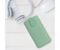 Dėklas WONDER Deko (Dydis XXL) skirtas Samsung S25 Ultra/S24 Ultra/M35/M23/A16 5G/Xiaomi Redmi 14C žalios spalvos