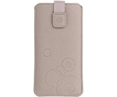 Dėklas WONDER Deko (Dydis XXL) skirtas Samsung S25 Ultra/S24 Ultra/M35/M23/A16 5G/Xiaomi Redmi 14C cappuccino