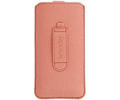 Dėklas WONDER Deko maišelis telefonui (Dydis L) Apple iPhone 13 Mini/12 Mini/SE 2020/2022/7/8 persikų spalvos