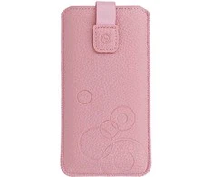 Dėklas WONDER Deko maišelis telefonui (Dydis XL) Apple iPhone 14/14 Pro/Apple iPhone 15/15 Pro/Samsung S23/S23 Plus/S24/S24 Plus/A15/A54 5G rožinės spalvos