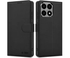 Dėklas Xiaomi 15T Tech-Protect Wallet Case – juodos spalvos