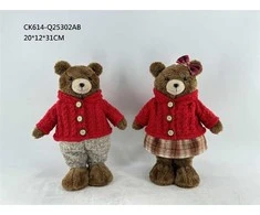 Boltze Dekoracija, "Meškutis" Christmas Touch, 31 cm