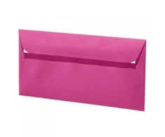 Dekoratyvinis vokas Artoz C65, 114x224mm, 100g, fuksijos rožinės spalvos, 1vnt