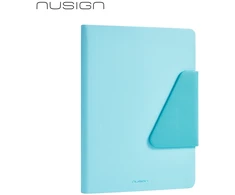 Deli Užrašų knygelė „Nusign“ A5/120L, linijomis, PU viršeliai, mėlynos spalvos