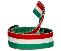 Detal Kaspinas 20 mm – Žalia – Balta – Raudona V3-GN/W/R